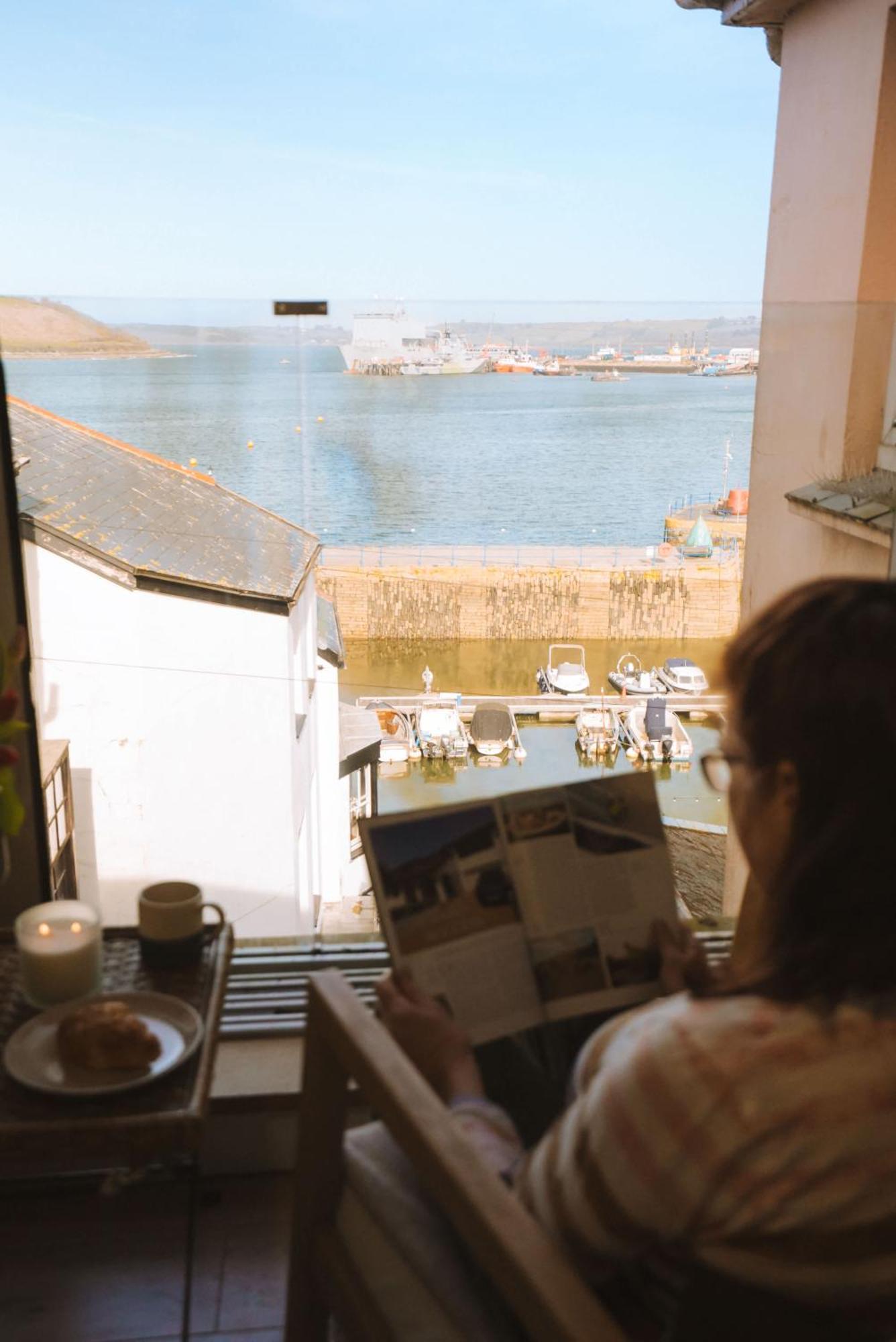 Breathtaking Harbourside Views With Parking At 'Harbour Strand' Falmouth Exterior foto