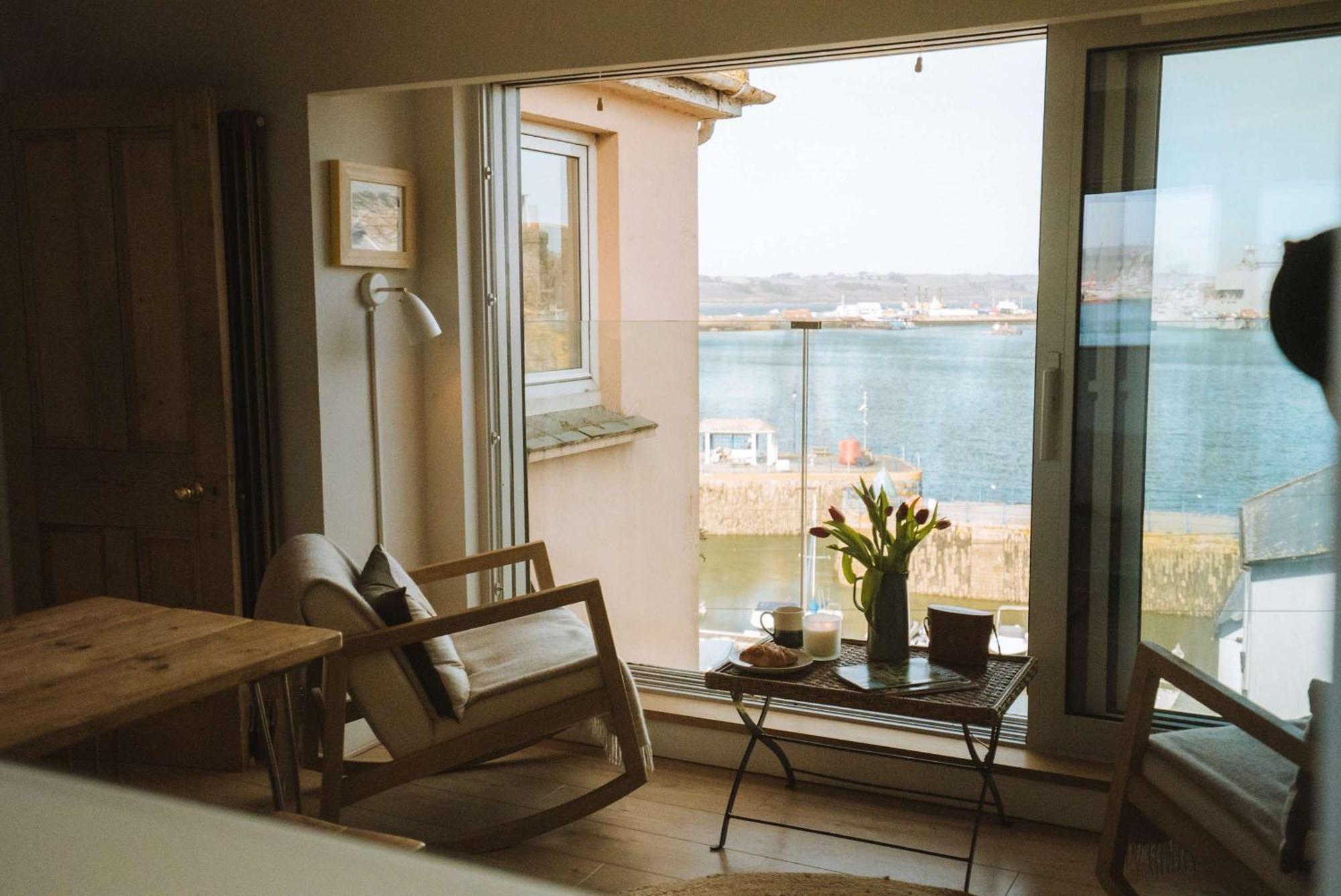Breathtaking Harbourside Views With Parking At 'Harbour Strand' Falmouth Exterior foto